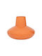 Urban Nature Culture Amsterdam Decorative Ceramic Vase Orange 43x43xH28cm