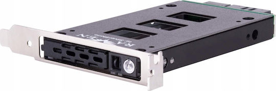 Silverstone 2.5" SAS Hard Drive Enclosure with SATA Connection SST-EXB02 Internal 2.5" Hard Drive Enclosure PCI Slot