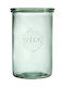 Weck Set of 4 General Use Glass Jars with Lids, Transparent, 1000 ml, 4 Pieces