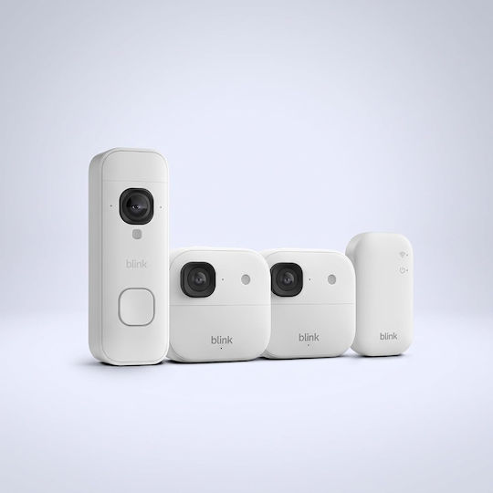Blink Wireless Doorbell with Camera Wi-Fi White
