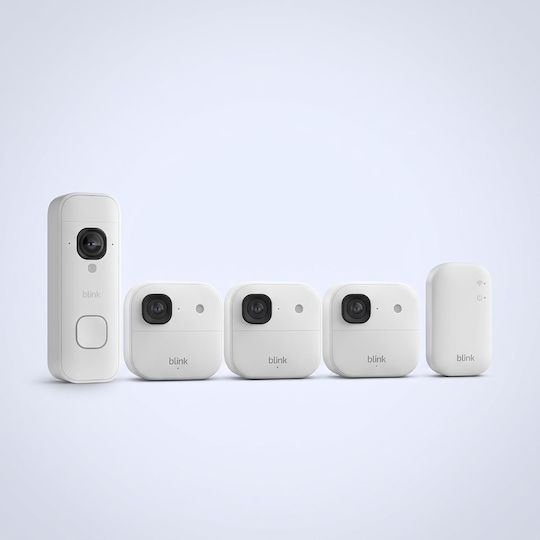 Blink Wireless Doorbell with Camera Wi-Fi White