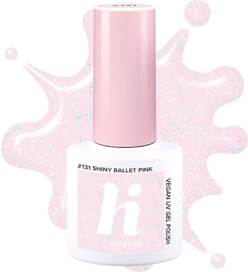 Ημιμόνιμο Βερνίκι Νυχιών Shiny Ballet Pink (131) 5ml