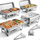 Vevor Bain-marie pentru servire 8,5 l