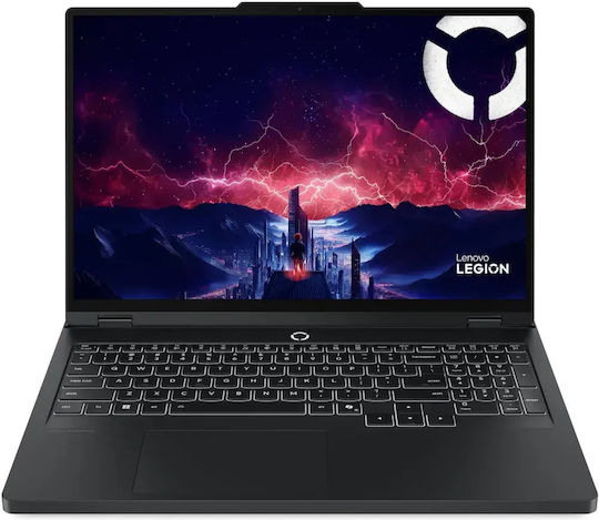 Legion Pro 5 16ADR10 16" IPS QHD+ 240Hz (Ryzen 9-8940HX/24GB/1TB SSD/GeForce RTX 5070/Без операционна система) Eclipse Black (Клавиатура US)