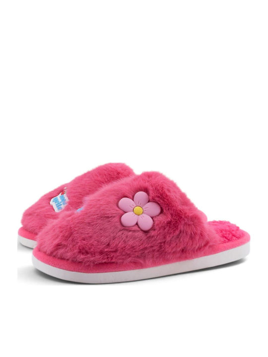 Love4shoes Παντόφλες Φούξια