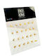 Ro-Ro Accessories Piercing-Ohrring aus Vergoldetem Stahl