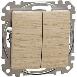 Schneider Electric Recessed Double Wall Switch ...
