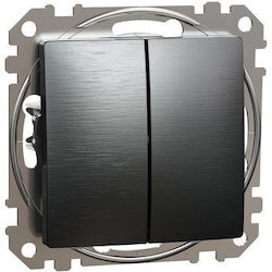 Schneider Electric Recessed Double Wall Switch ...