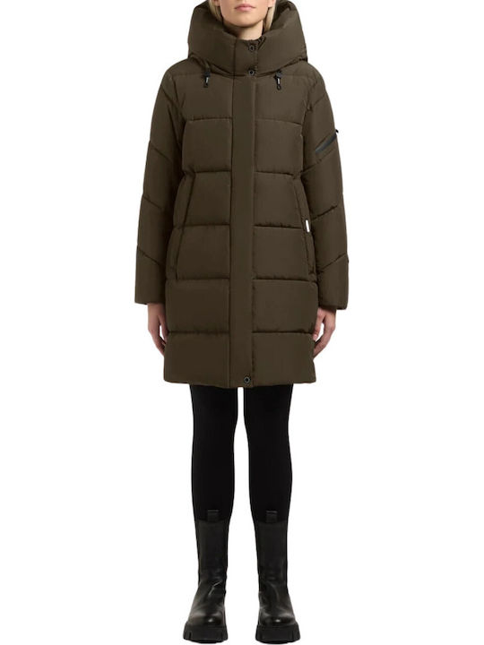Damen-Winterjacke Grün