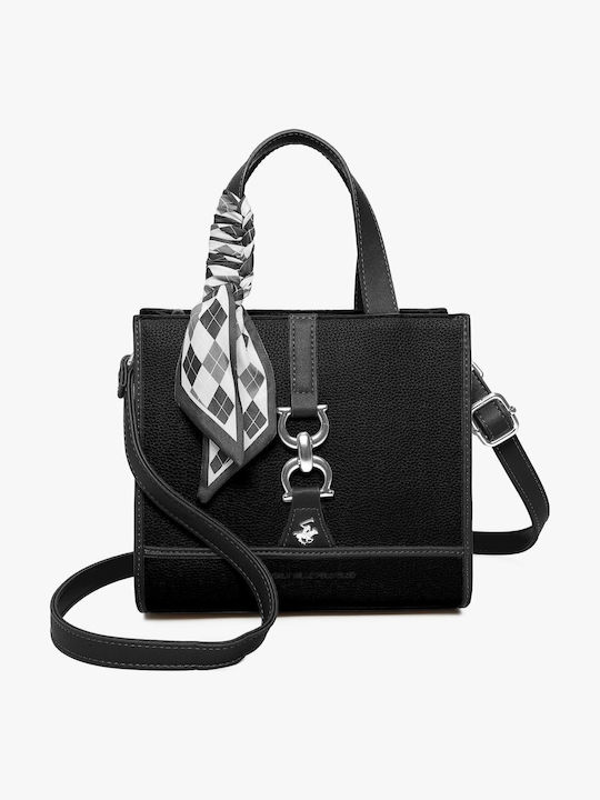Women's Black Satchel Bag