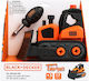 Vehicul Plug-in și Asamblează Freza de Zăpadă Black+decker