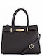 Leather Women's Satchel Bag Brown Chocolate