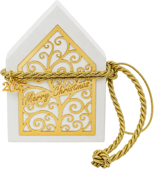 Makwedding Talisman Norocos pentru Casă Auriu din Plexiglas 2027
