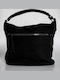 Women's Suede Handbag Black