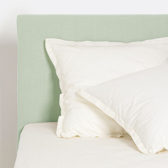 La Redoute Interieurs Kissen für Kopfteil aus Stoff Grün 160x85cm