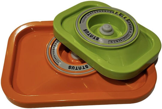 Status White Glass Vacuum Container Lid