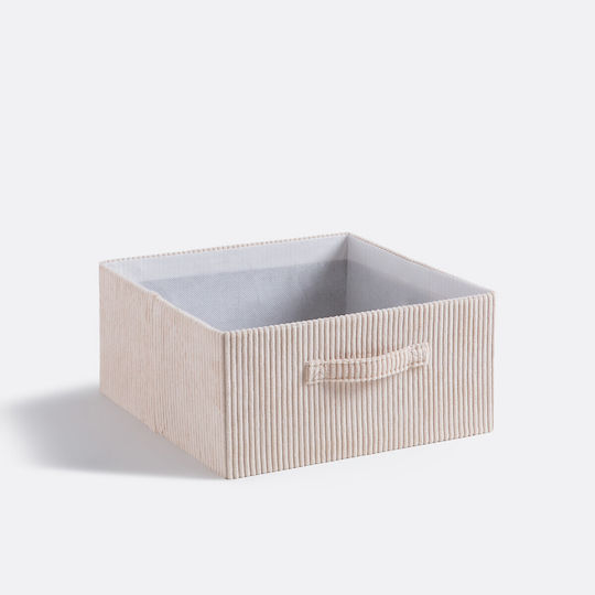 La Redoute Interieurs Stoff-Aufbewahrungsbox mit Deckel
