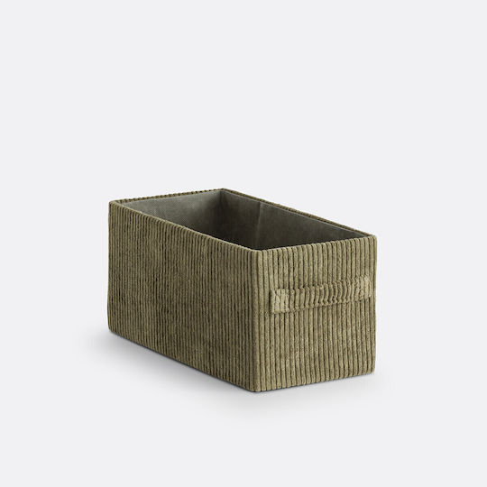La Redoute Interieurs Aufbewahrungsbox aus Stoff mit Deckel unwiderstehliche Eleganz Lässt sich zusammenfalten, sodass sie bei Nichtgebrauch wenig Platz einnimmt.Beschreibung Cord aus Samt 15 cm