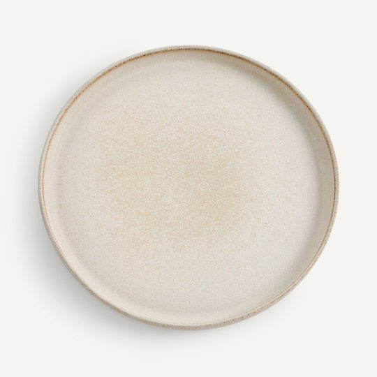 Am.Pm Κεραμική Εταζέρα Μπεζ Ø26xY17cm Π38.5xΜ38.5xΥ17cm