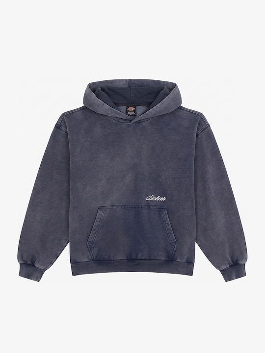 Dickies Φούτερ με Κουκούλα Navy Blue
