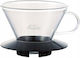 Kalita Glas-Kaffeefilter Braun