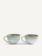 Am.Pm Set de Căni de Ceai din Ceramică Albastre 450 ml 2 buc