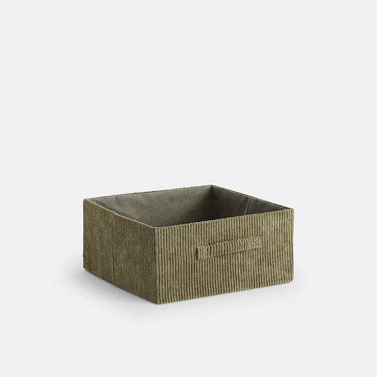 La Redoute Interieurs Stoff-Aufbewahrungsbox mit Deckel Unwiderstehliche Eleganz Lässt sich zusammenfalten und nimmt bei Nichtgebrauch wenig Platz ein. Beschreibung Cord-Samt 31 cm