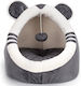 Cat Nest Bed Rabbit Ears Grey 38×38×35 Cm