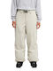 Quiksilver Snow EQWTP03000-SFZ0 Women's Beige Ski & Snowboard Pants