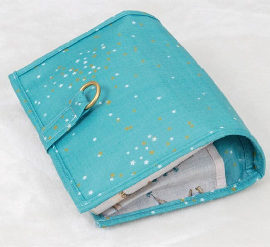 Aberto Design Blue Baby Toiletry Bag for Cosmetics