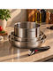 Tefal Ingenio Emotion Σετ Μαγειρικά Σκεύη από Ανοξείδωτο Ατσάλι με Κεραμική Επίστρωση 3 τεμαχίων