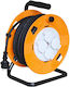 4-Socket Extension Reel with 30 m Cable Waterproof
