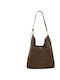 Women's Hobo Bag Suede Khaki