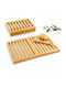 Relaxdays Non-Slip Wooden Bath Mat 10054643 Natural 59.5x39 cm