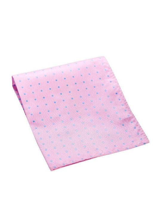 Men's Silk Pink Pocket Square