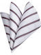 Men's Silk White Pocket Square