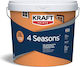 Kraft 4 Seasons Acrylic Eco-Friendly Water-Based Paint for Exterior Use 970ml