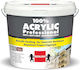 Berling Acrylic Water-Based Paint for Exterior Use Grey 9 Ltr