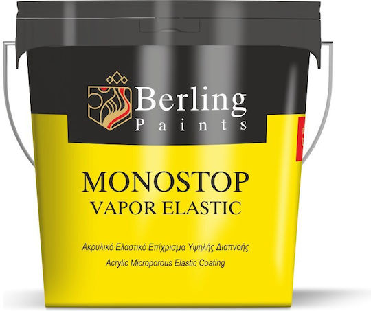 Berling Monostop Vapor Elastic Plastic Acrylic Water-Based Paint for Exterior Use 750ml