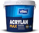Vitex Acrylan Max Eco-Friendly Plastic Water-Based Paint for Exterior Use Clear 1L