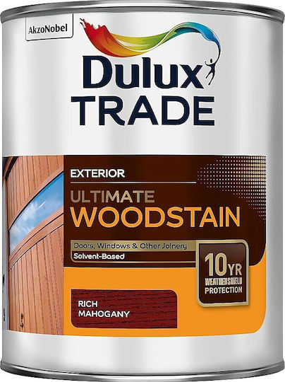 Dulux Trade Solvent-Based Wood Preservative Teak Satin 1 L 399 g