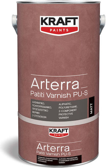 Kraft Solvent-Based Polyurethane Impregnation Varnish, Colourless Matte 5kg