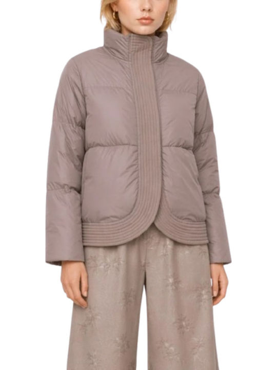 kocca Късо Дамско Зимно Puffer Яке Бежово