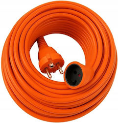 Extralink Cable Extension Reel with 50m Length, 3 x 1mm² Cable Cross Section and Grounding Extralink Cable Extension Reel with 50m Length, 3 x 1mm² Cable Cross Section and Grounding