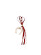 Philio Handmade Hanging Horseshoe Lucky Charm White Ceramic 2027 35cm