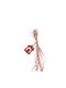 Philio Handmade Hanging Home Lucky Charm Red Metal 2027 35cm