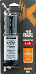 Tecmaxx Transparent Epoxy Metal Glue 25ml Tecmaxx Transparent Epoxy Metal Glue 25ml