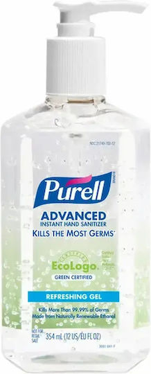 Purell Αντισηπτικό Gel Χεριών με Αντλία 354ml