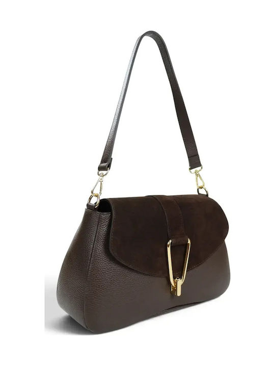 Passaggio Leather Women's Leather Flap Bag Sued...