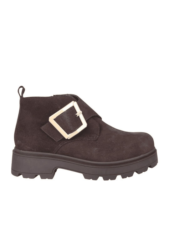 Lady Ankle Boots Καφέ Καστόρ Lady Ankle Boots Καφέ Καστόρ